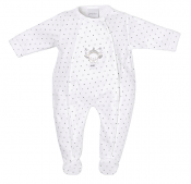 DANDELION Sleepsuit "Tiny Bear"  White